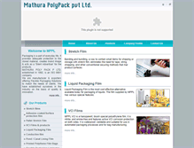 Tablet Screenshot of mathurapolypack.in